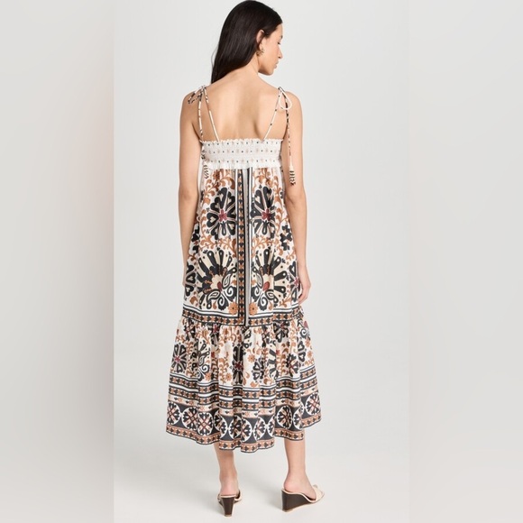 FARM Rio Multicolor Patterned Midi Dress - Picture 3 of 11